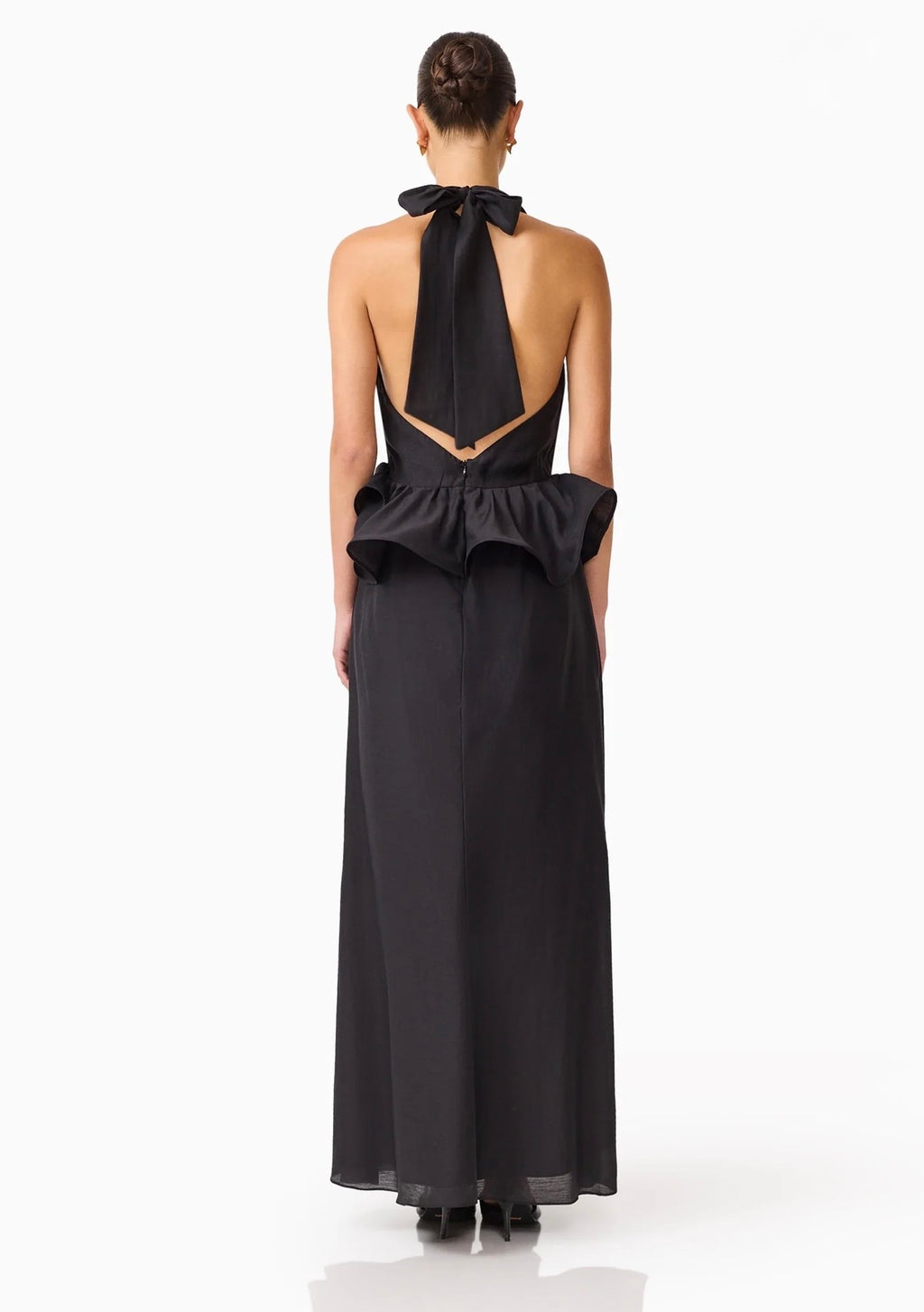 Florina Halter Peplum Dress