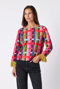 Maya Top in Plaid Parade