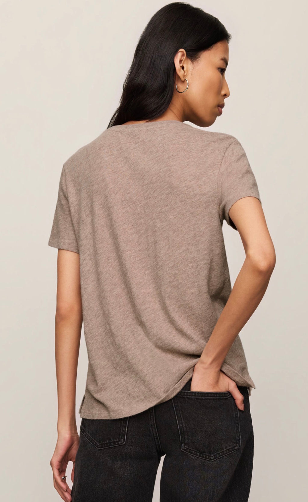 Foundation Slub Tee in Heather