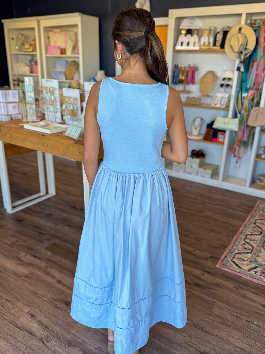 Light Blue Maxi Dress