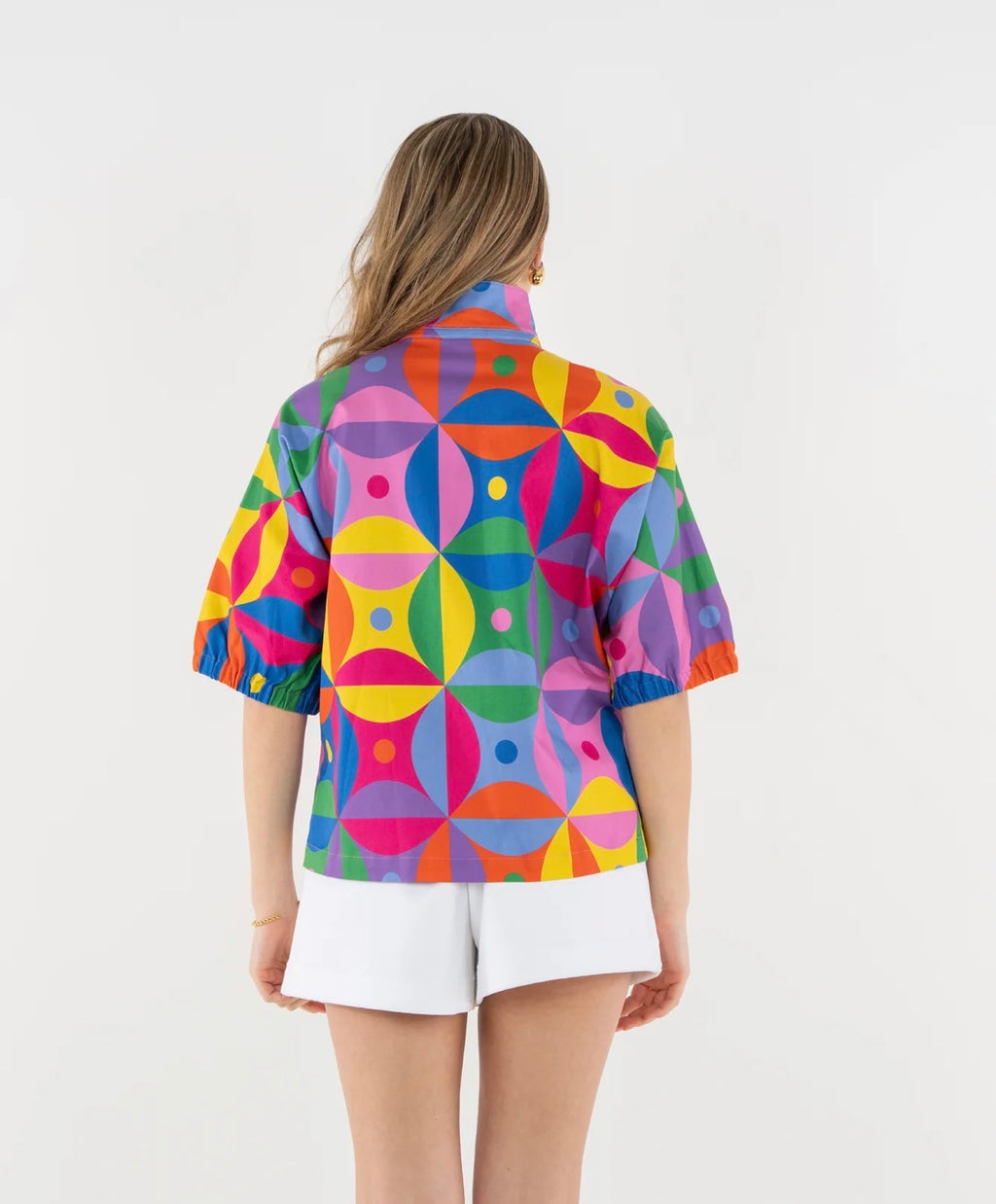 Bonny Top in Floral Prism