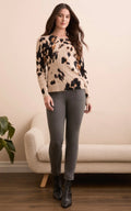 Cheetah Print Sweater