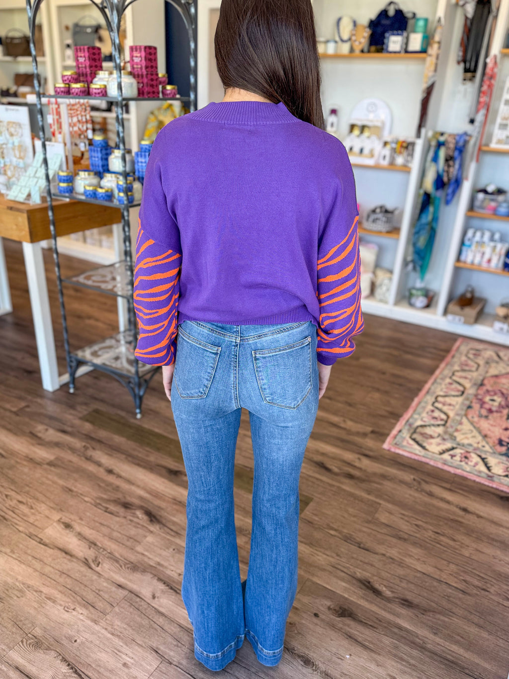 High Rise Flare Jeans