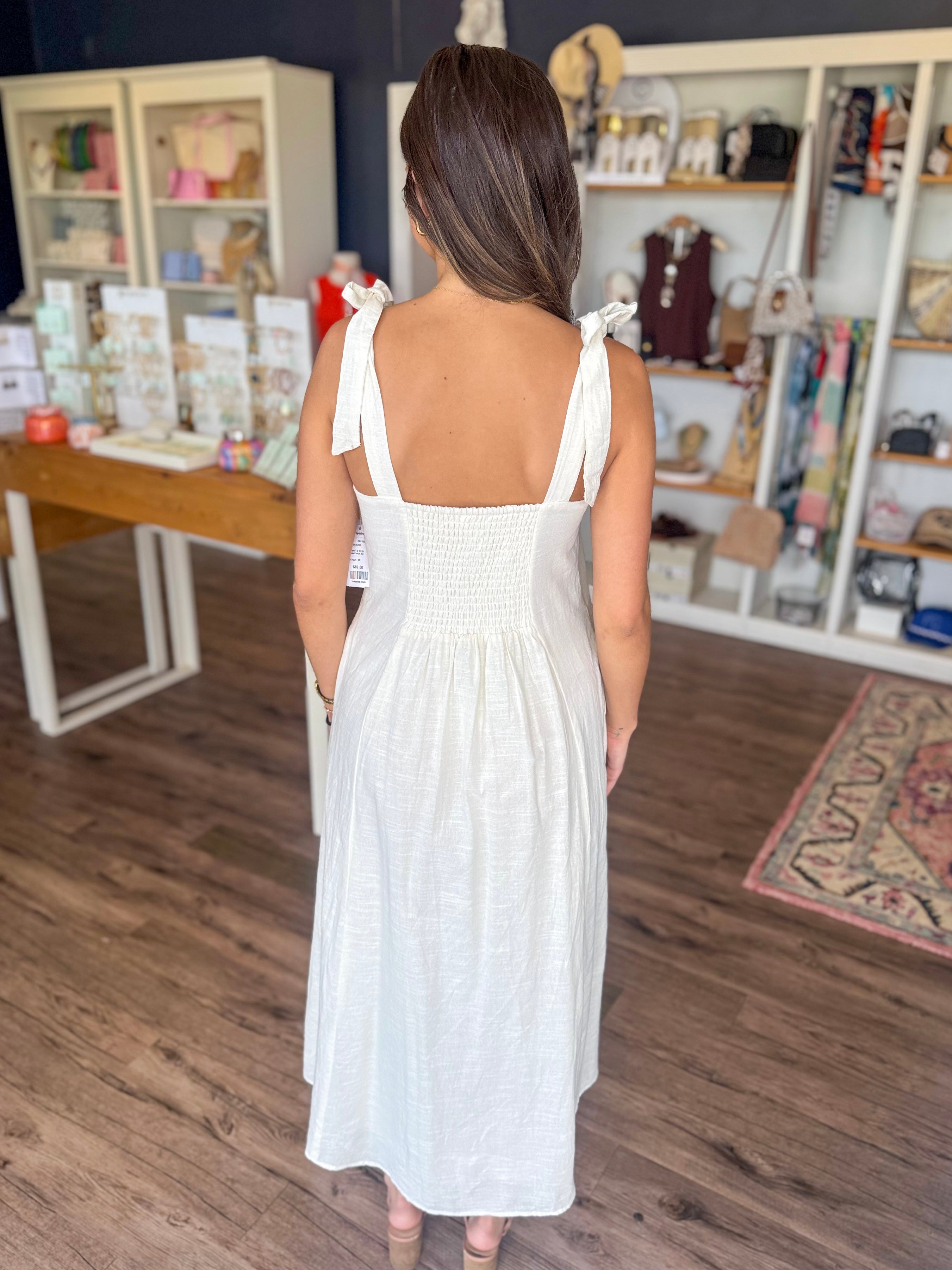 Green Garden Maxi Dress