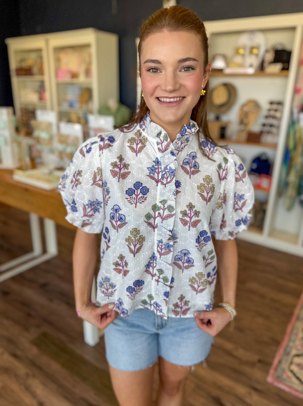 Floral Frenzy Top
