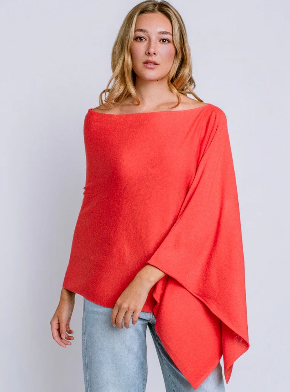 Eden Poncho in Marinara