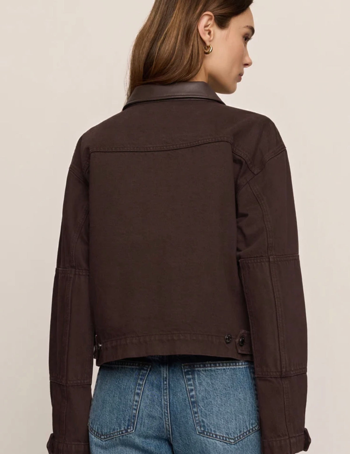 Rey Cropped Chore Jacket
