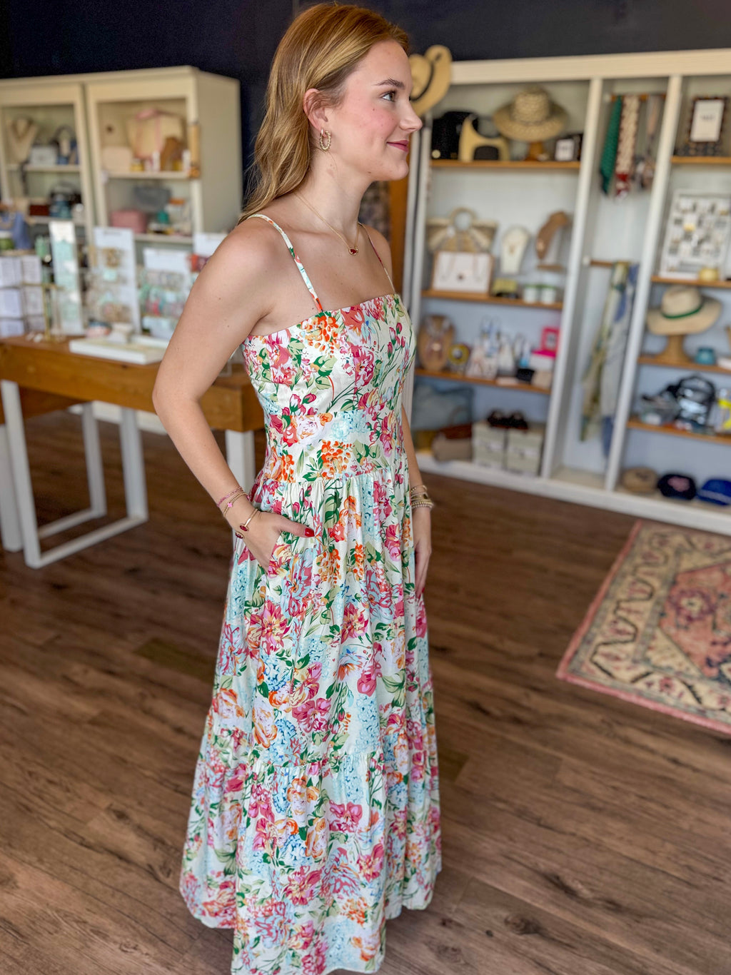 Garden Party Floral Maxi Dress