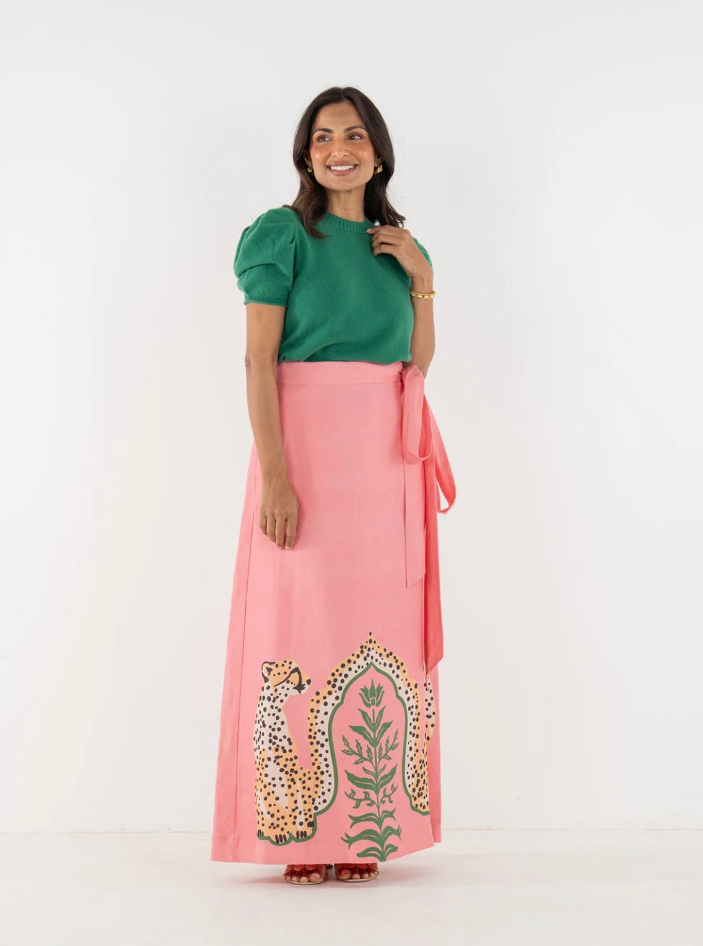 Audrey Skirt in Cabana Cat