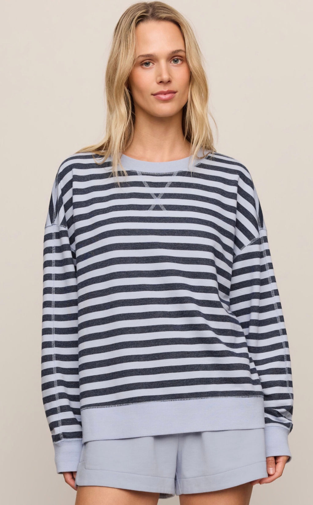 Everyday Stripe Crew