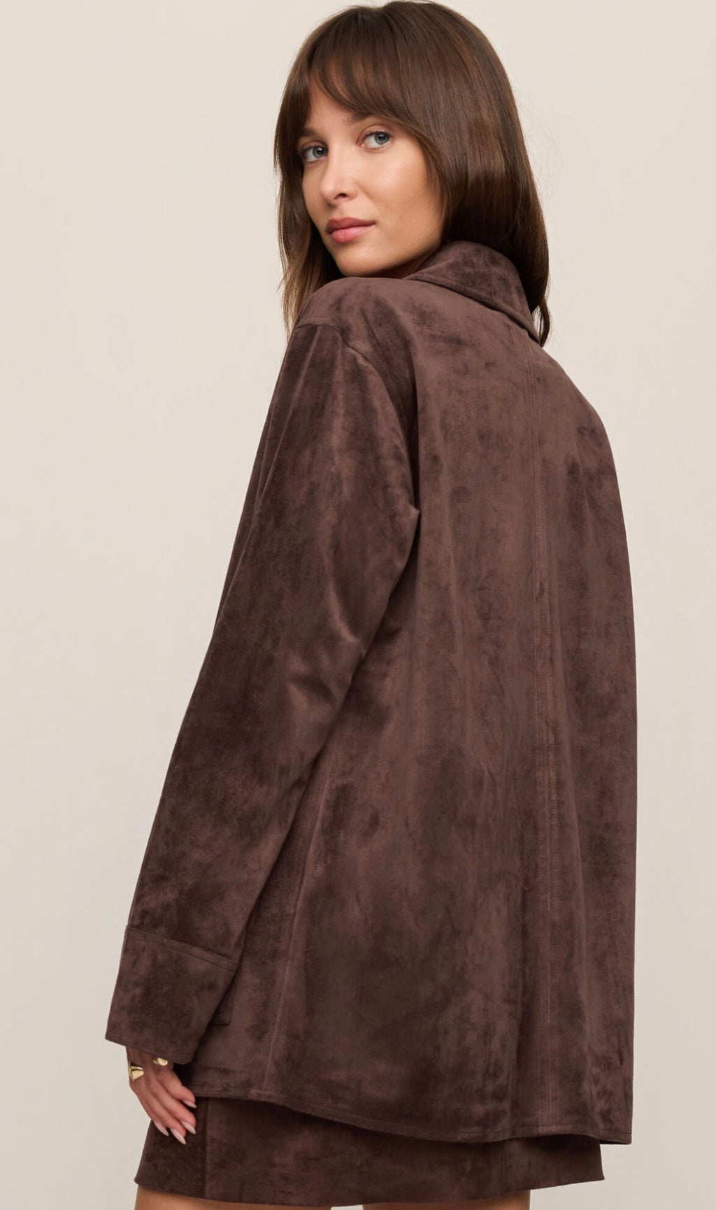 Decker Suede Chore Coat