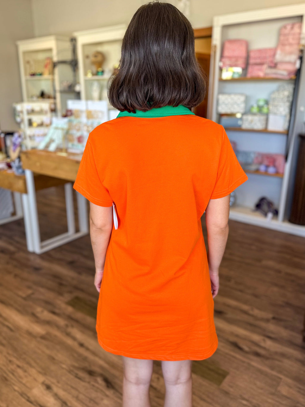 Orange Pumpkin Dress