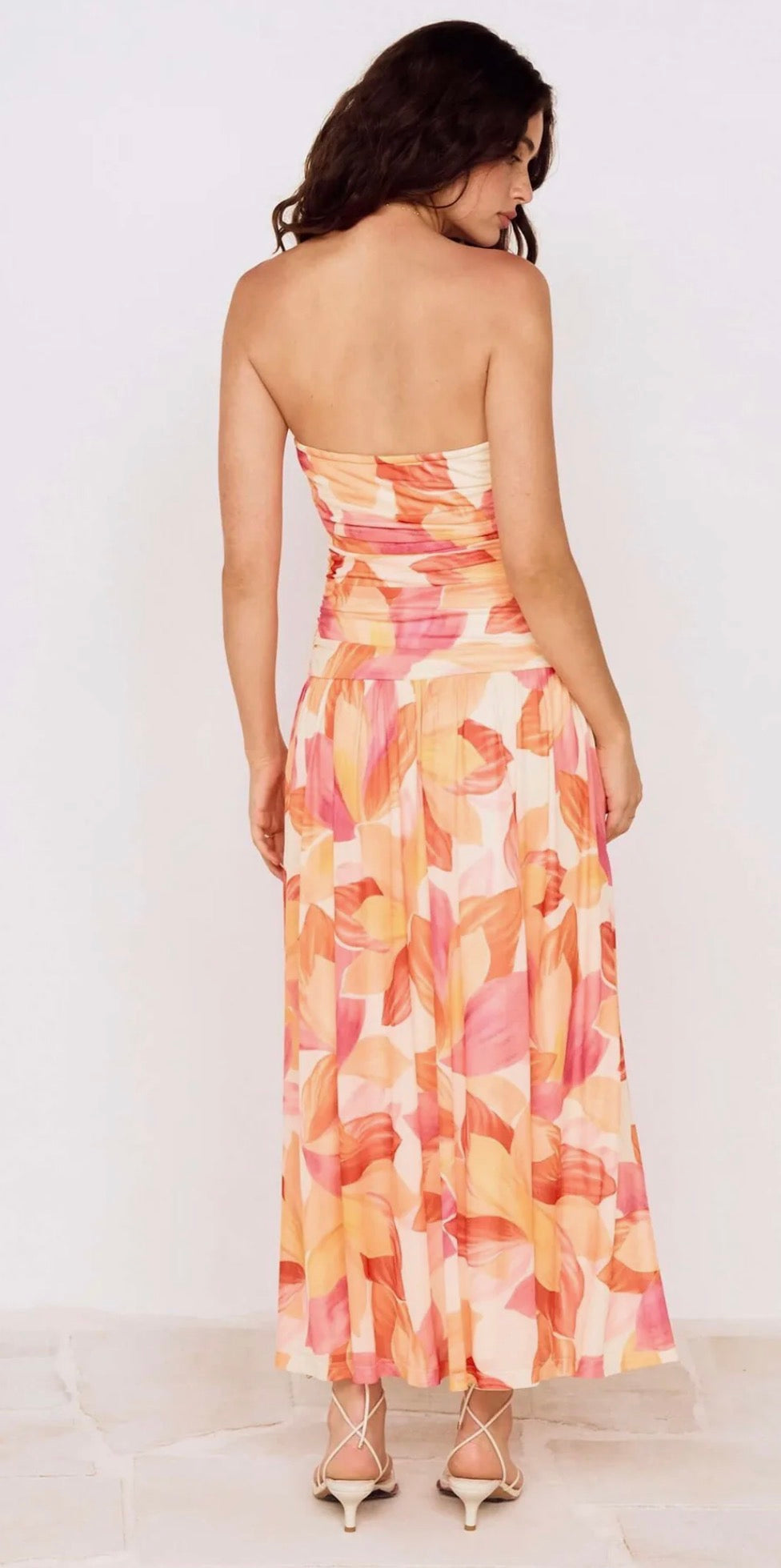 Solana Mesh Midi Dress