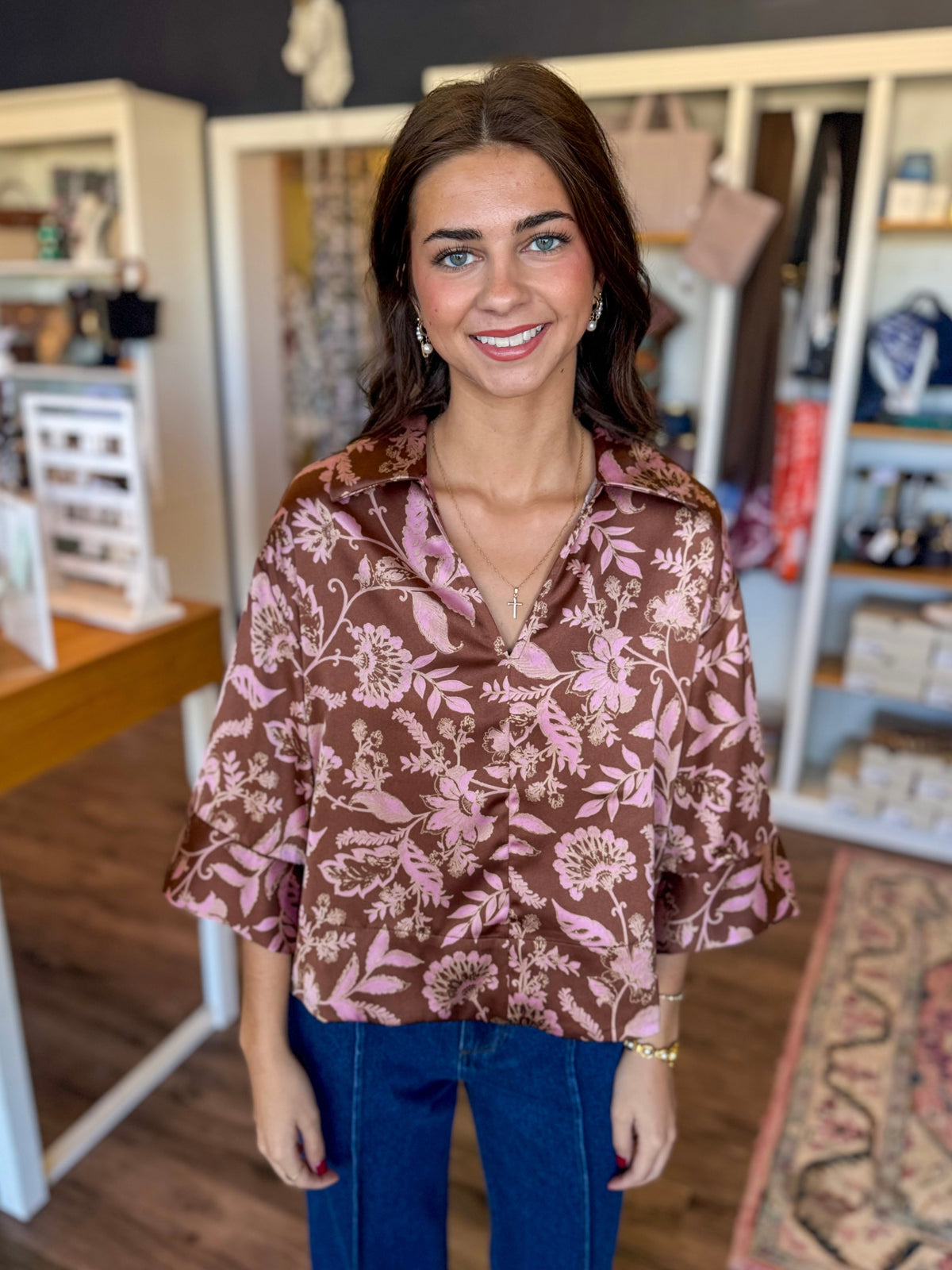 Emira Floral Blouse