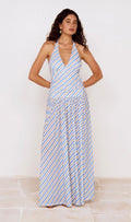 Sancia Halter Neck Midi Dress