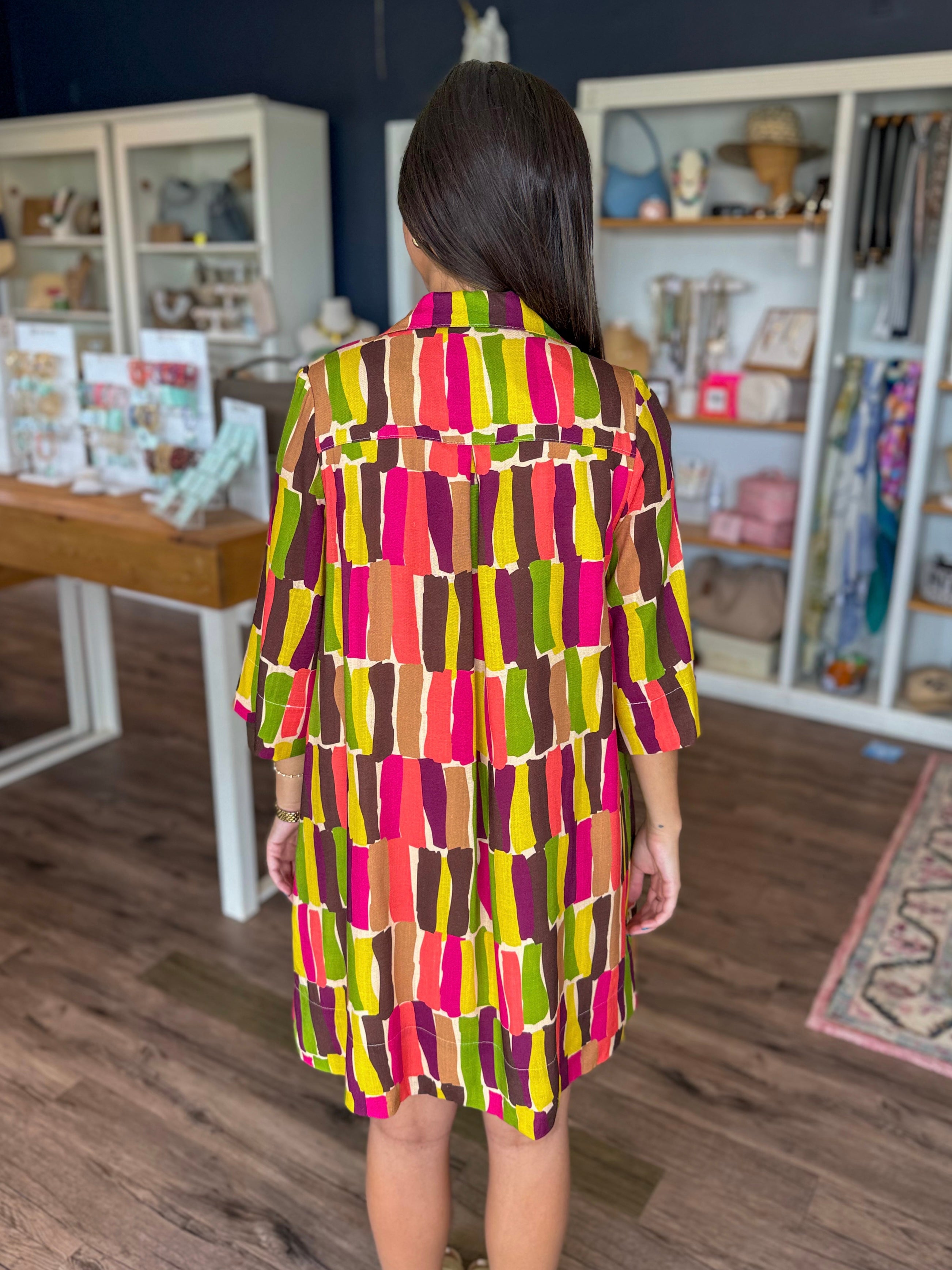 Perfectly Imperfect Stripe Dress