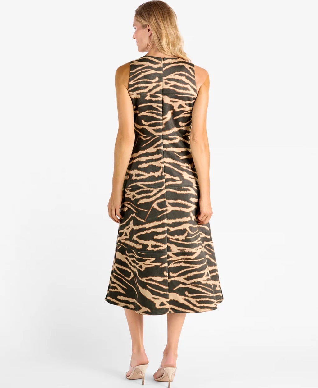 Blake Suede Midi Dress
