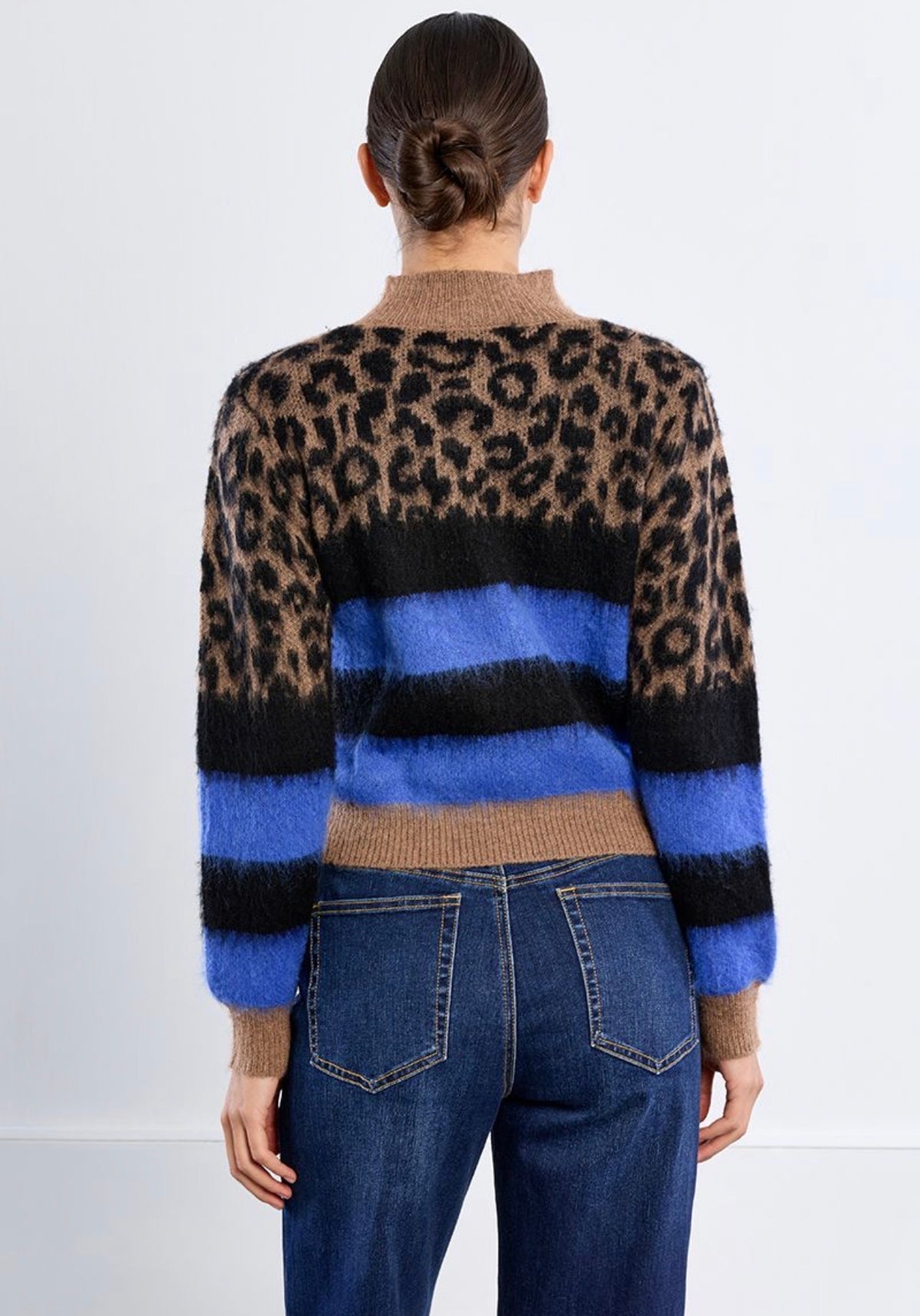 Cheetah Stripe Sweater