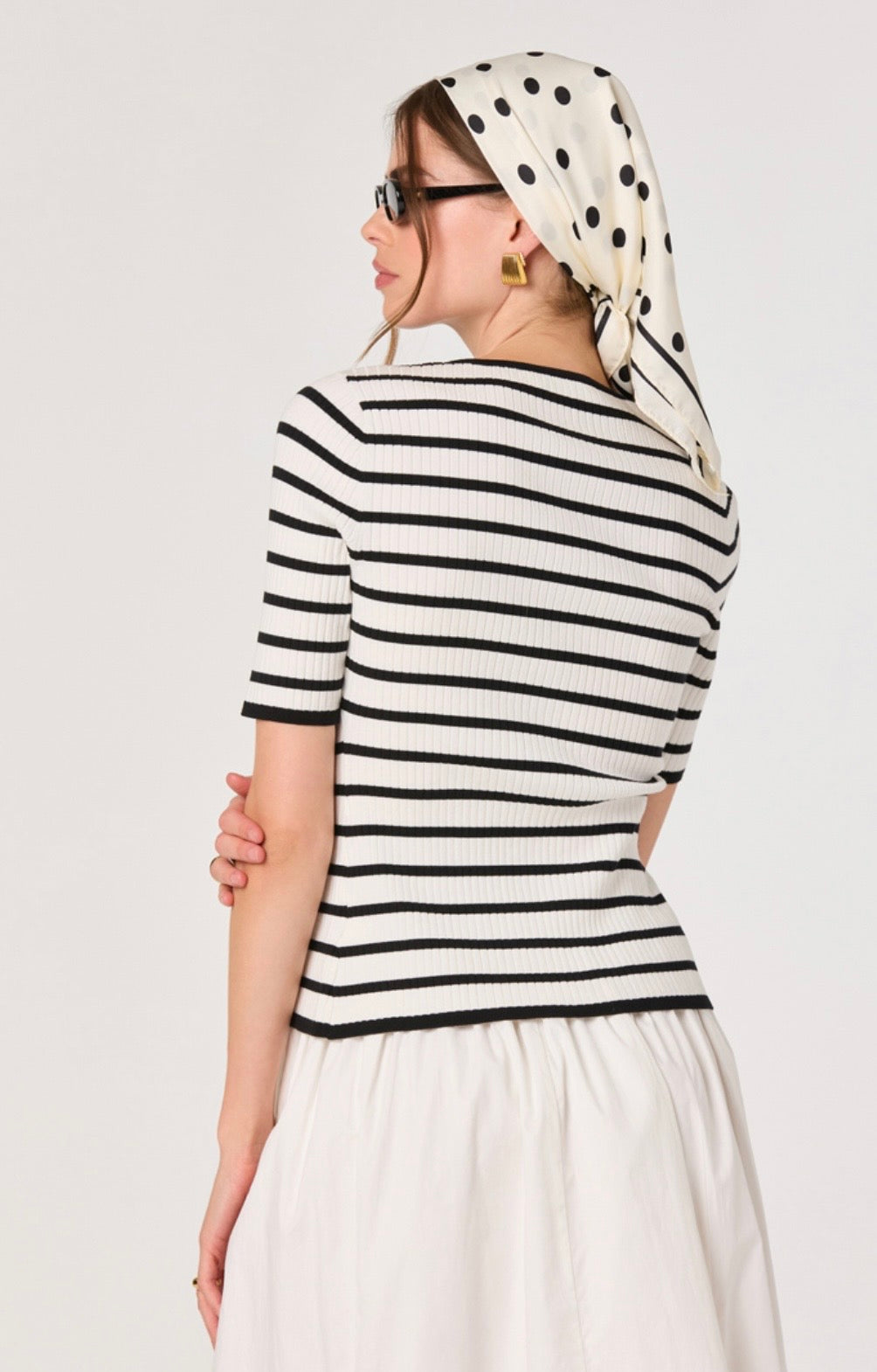 Henrie Striped Top