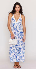 Baci Blue Nautical Dress