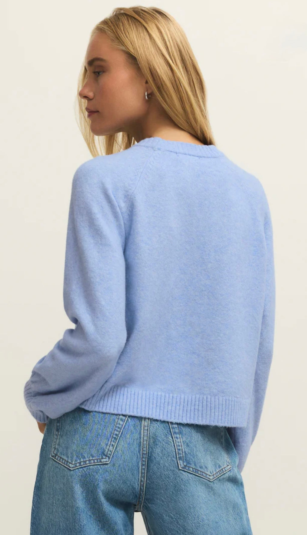 Coming Up Sweater in Light Blue