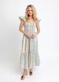 French Cottage Floral Smocked Dress