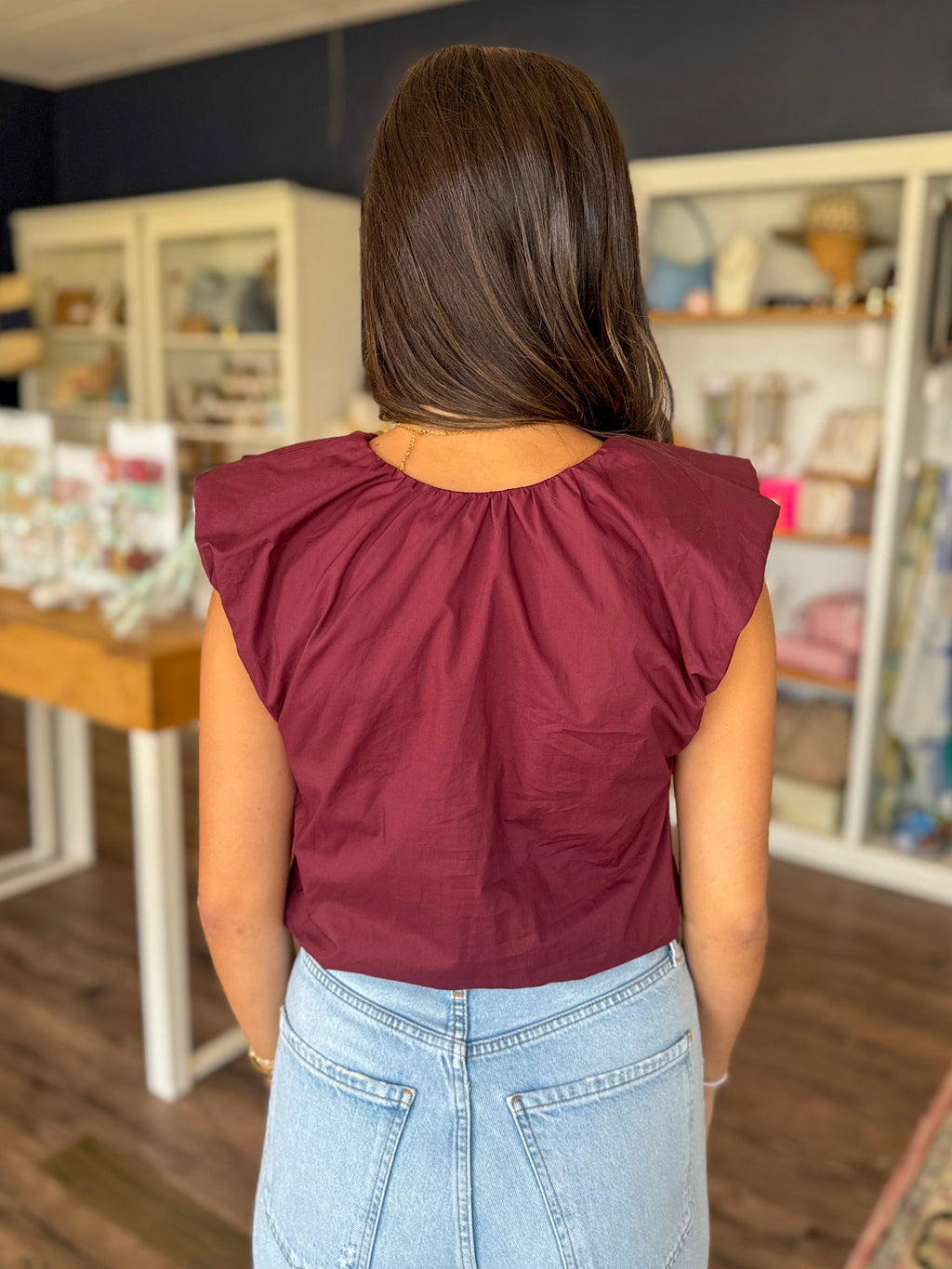 Lola Deep V-Neck Top