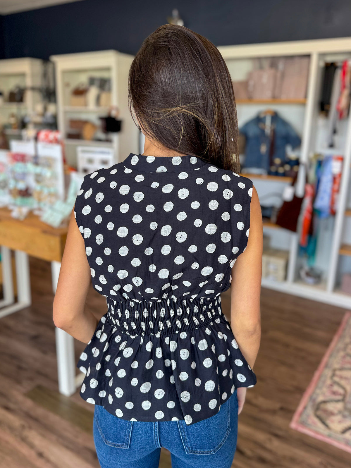 Polka Dot Top