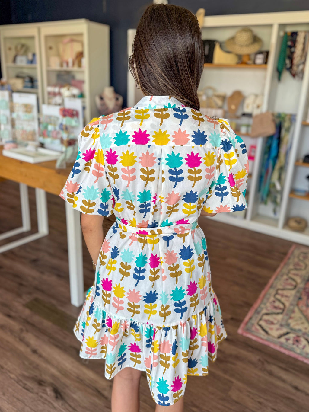 Tulips In A Row Dress