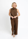 Chocolate Scuba Knit Pant