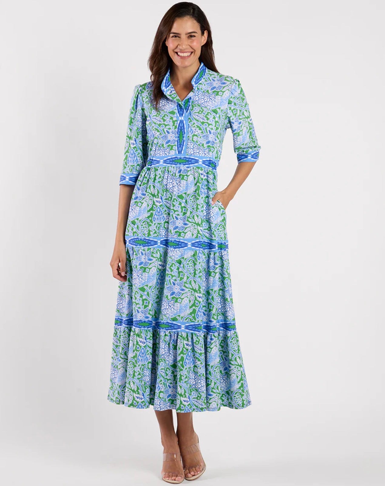 Candy Dress in Butterfly Botanical Grass