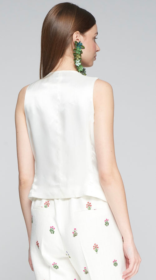 Agata Floral Vest