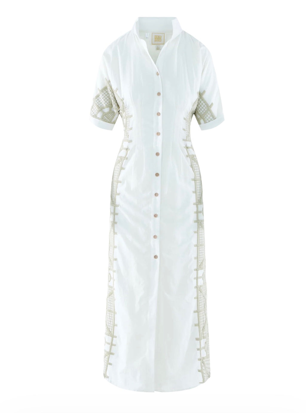 Georgia Dress in Trellis