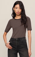 Freida Stripe Tee