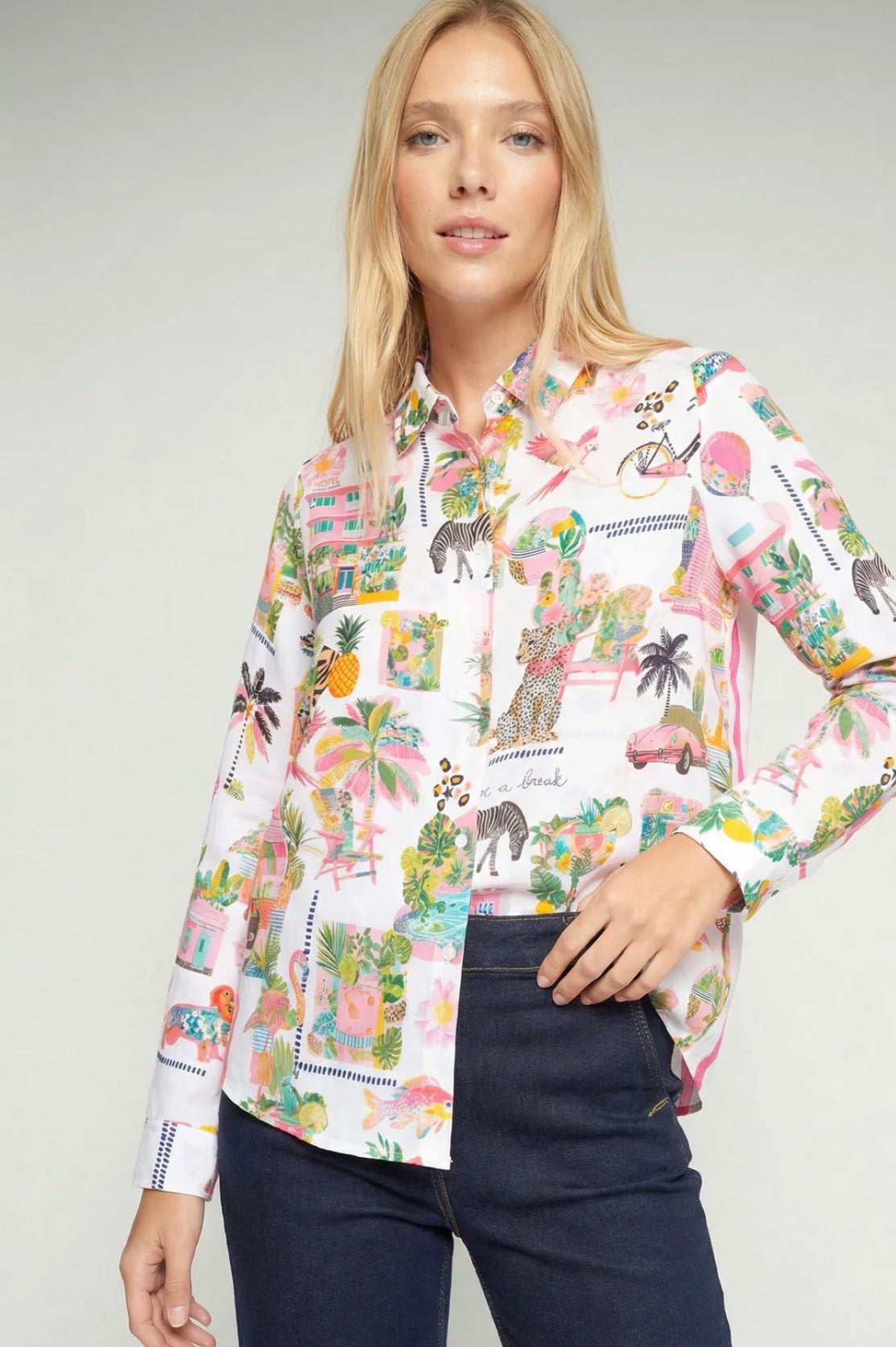 Cali Seda Silk Blouse