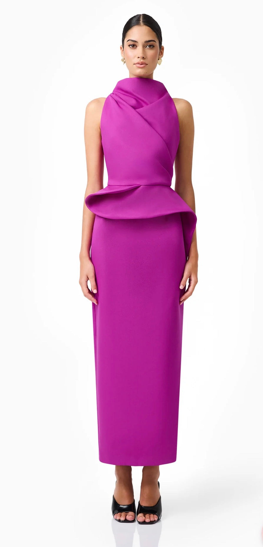 Lioris Peplum Gown