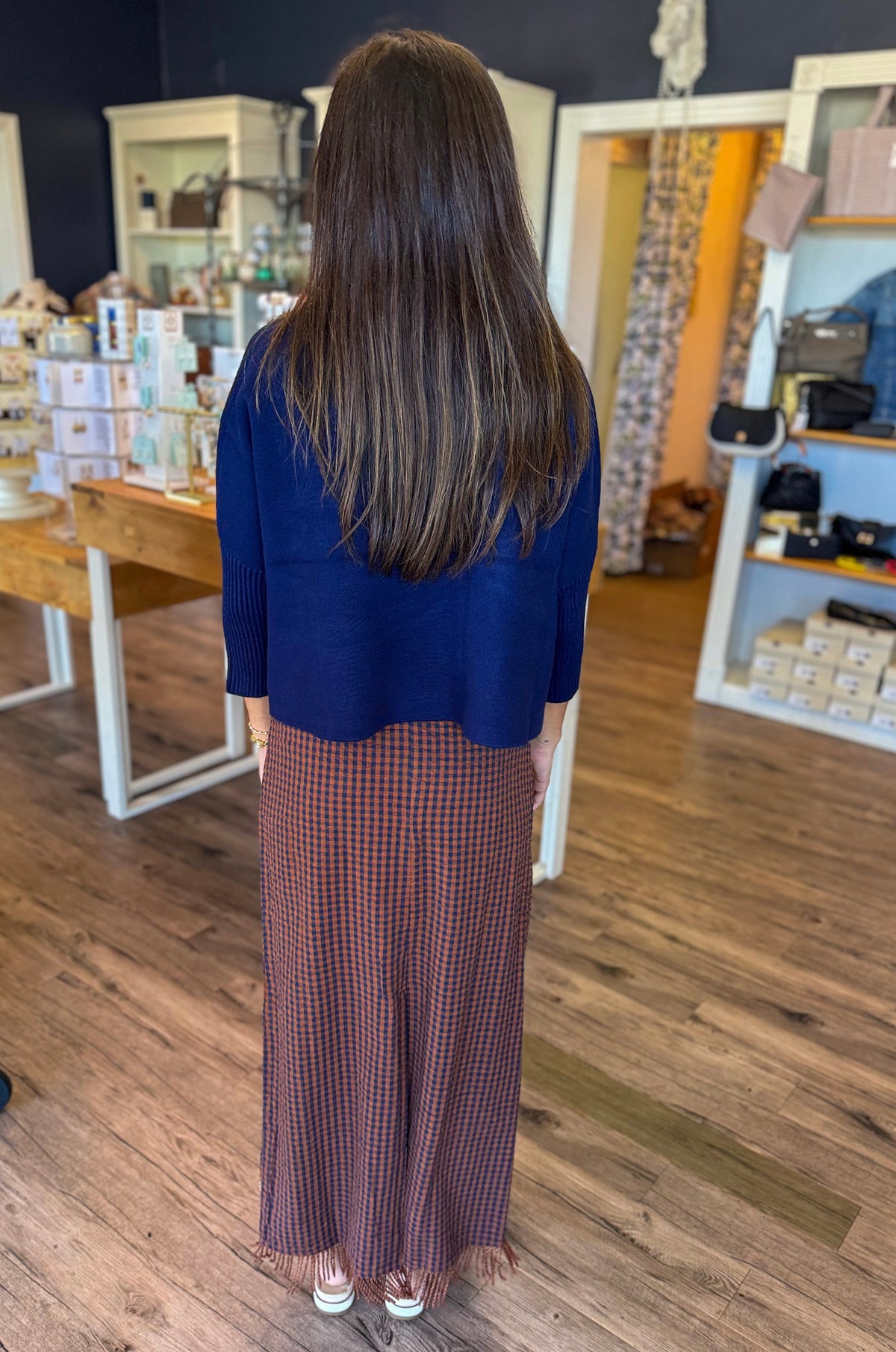 Misti Plaid Skirt