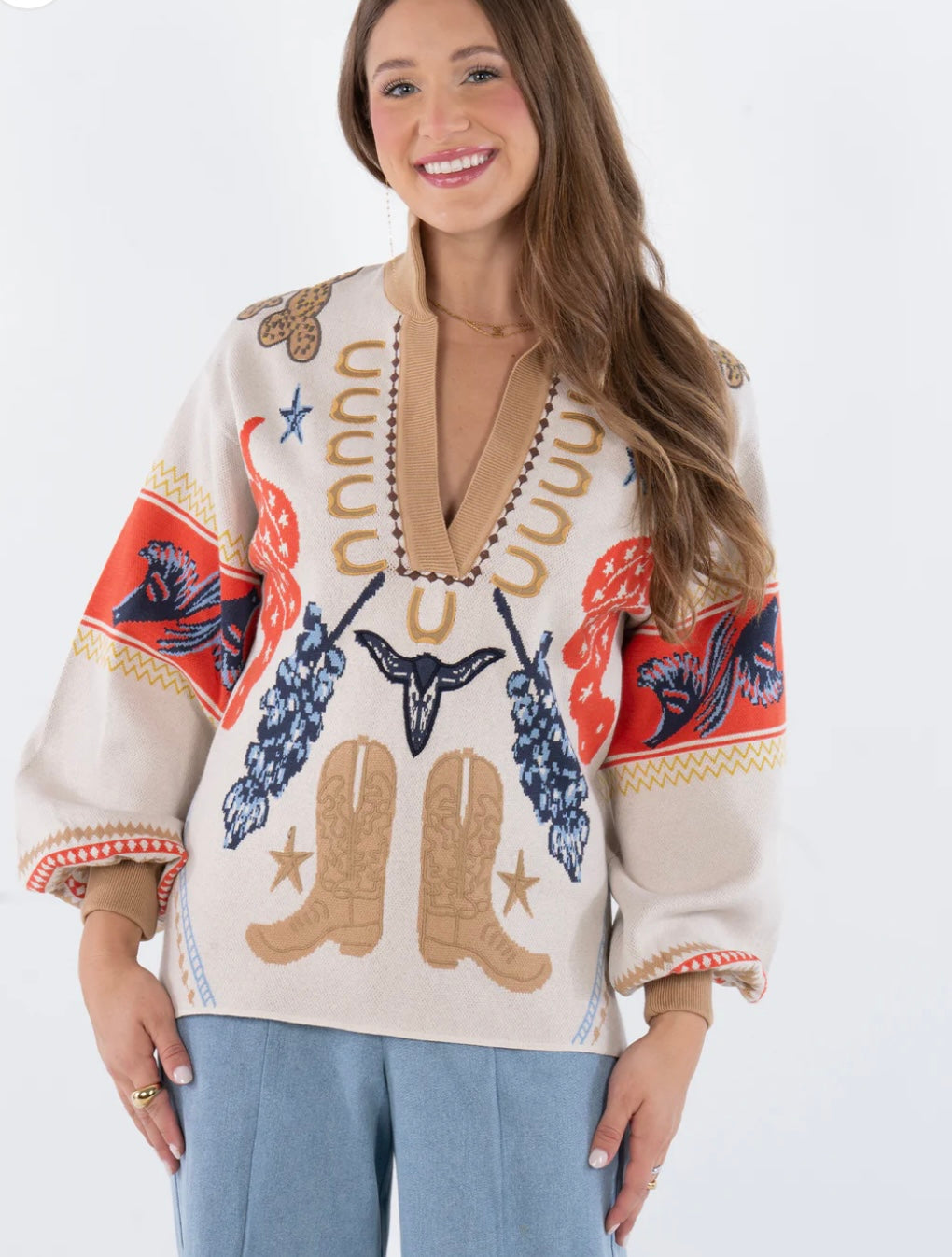 Lolli Sweater in Lone Star
