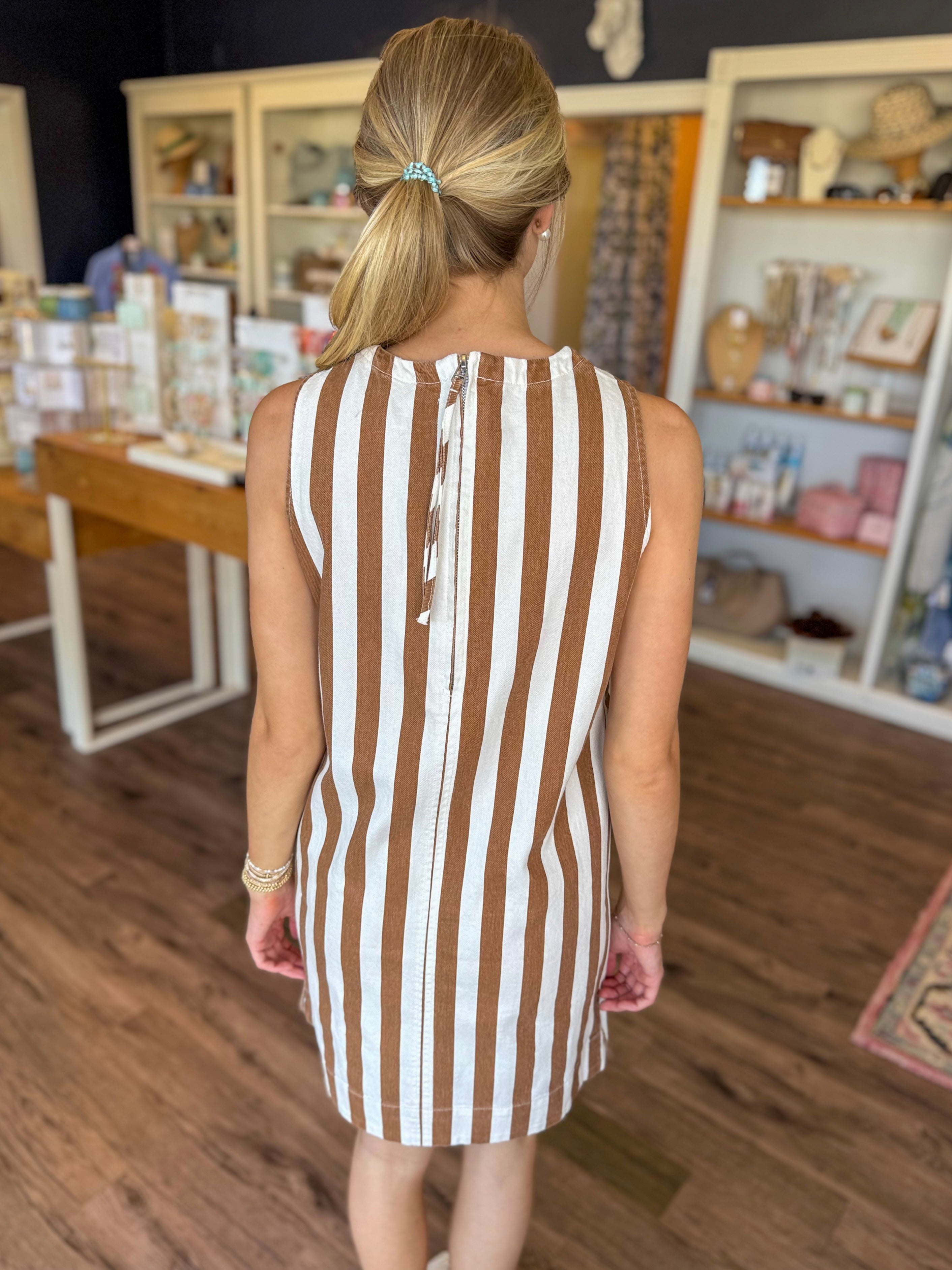 Treasure Stripe Dress