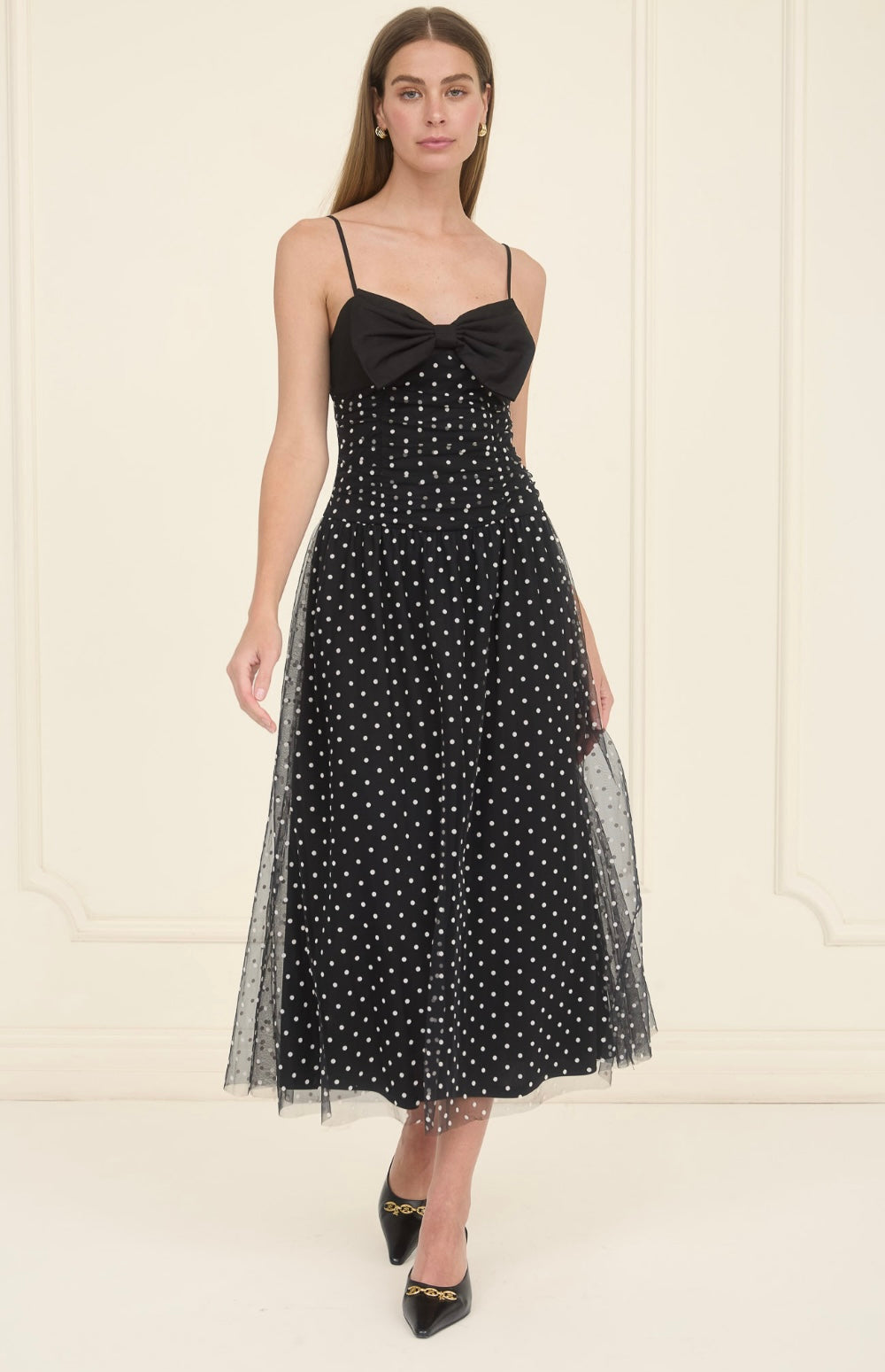 Polka Dot Bow Dress