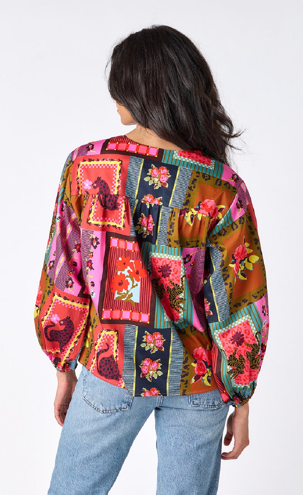Lyla Blouse in Vintage Vignette