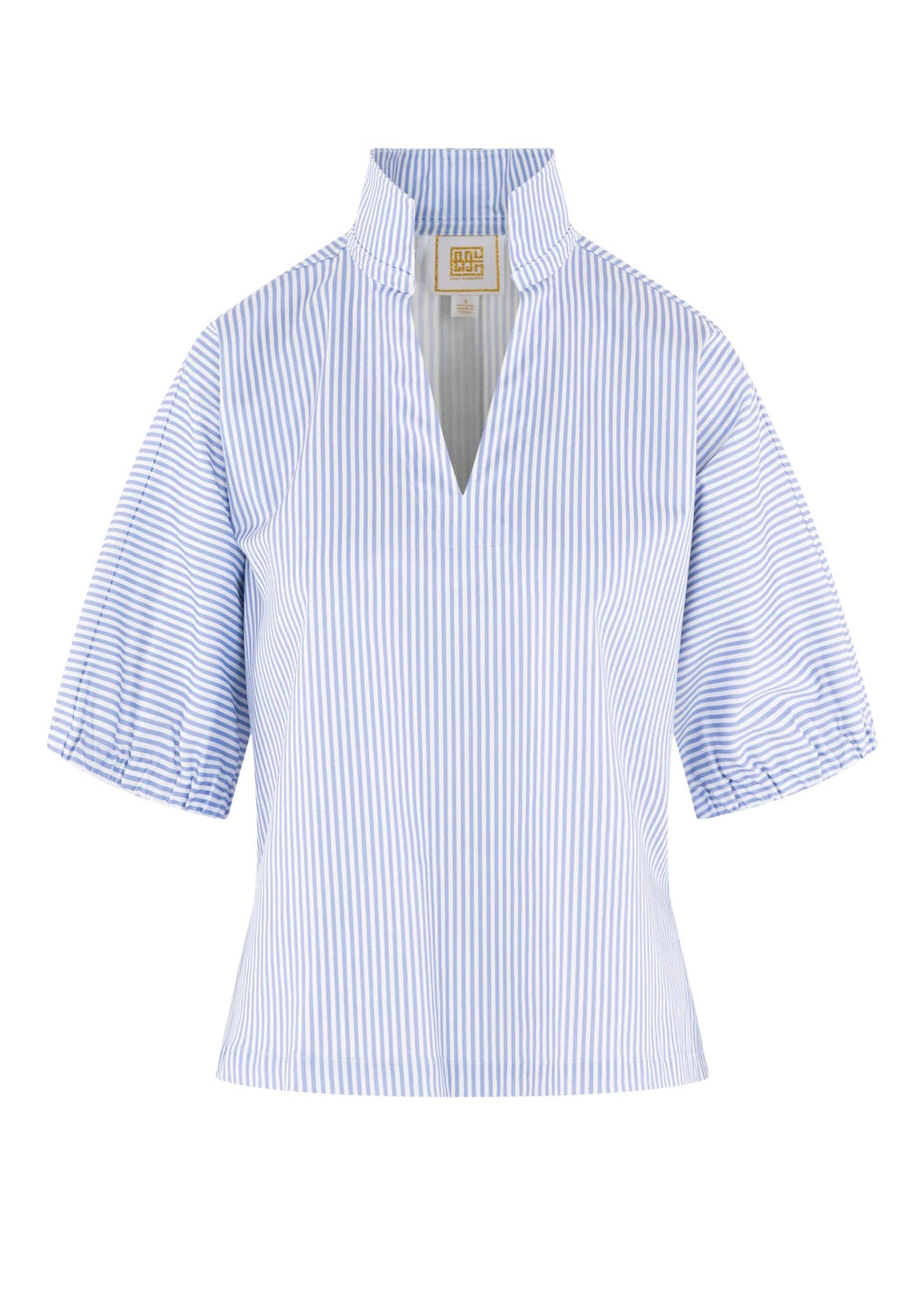 Poppy Top in Grapemist Stripe