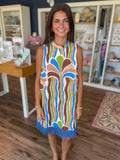 Harvest Brush Fringe Mini Dress