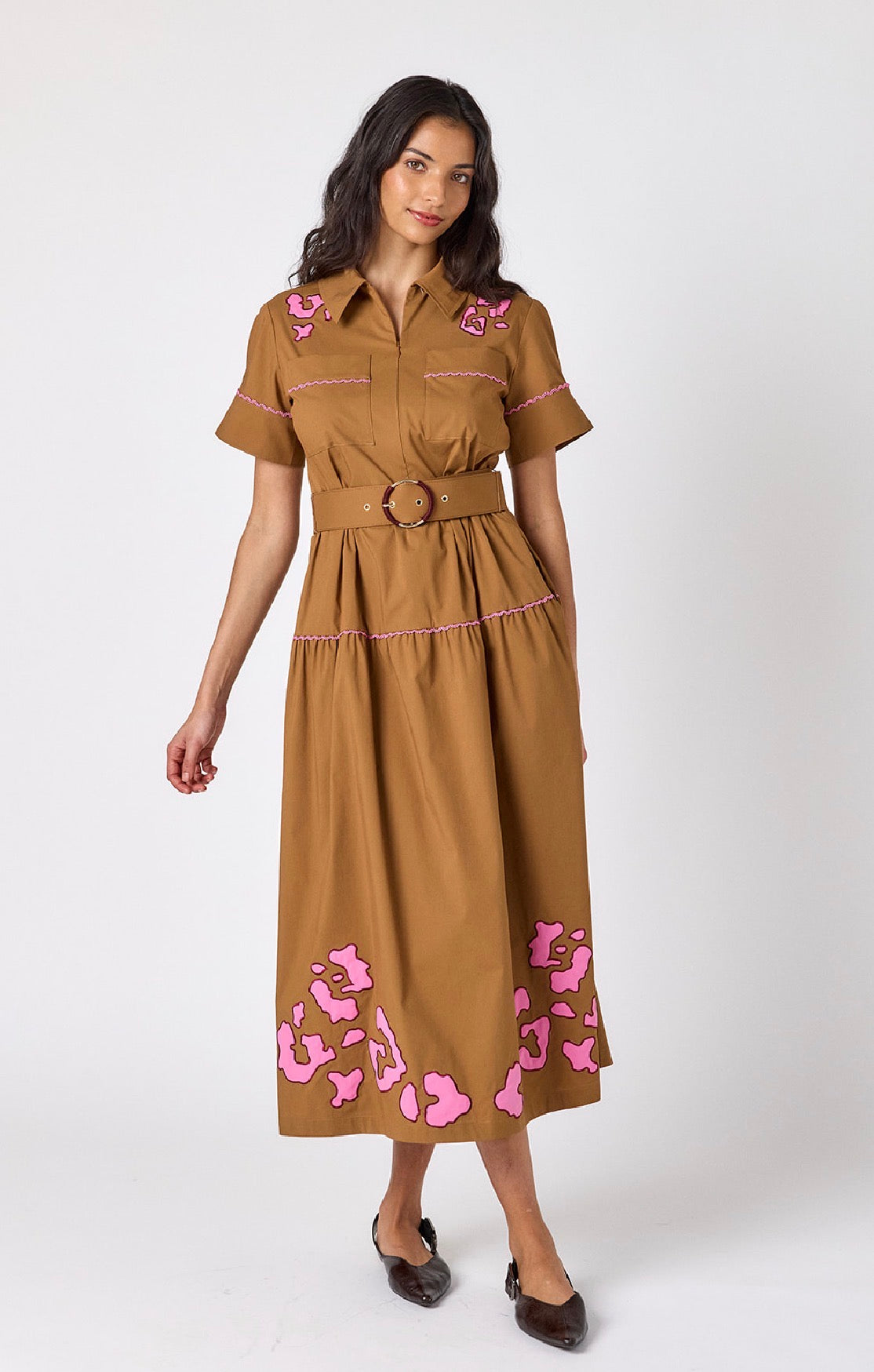 Fairiss Dress in Teak