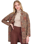 Spiced Mosaic Car Coat