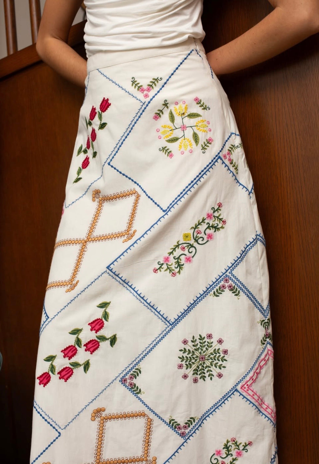 Malo Skirt in Crossweave