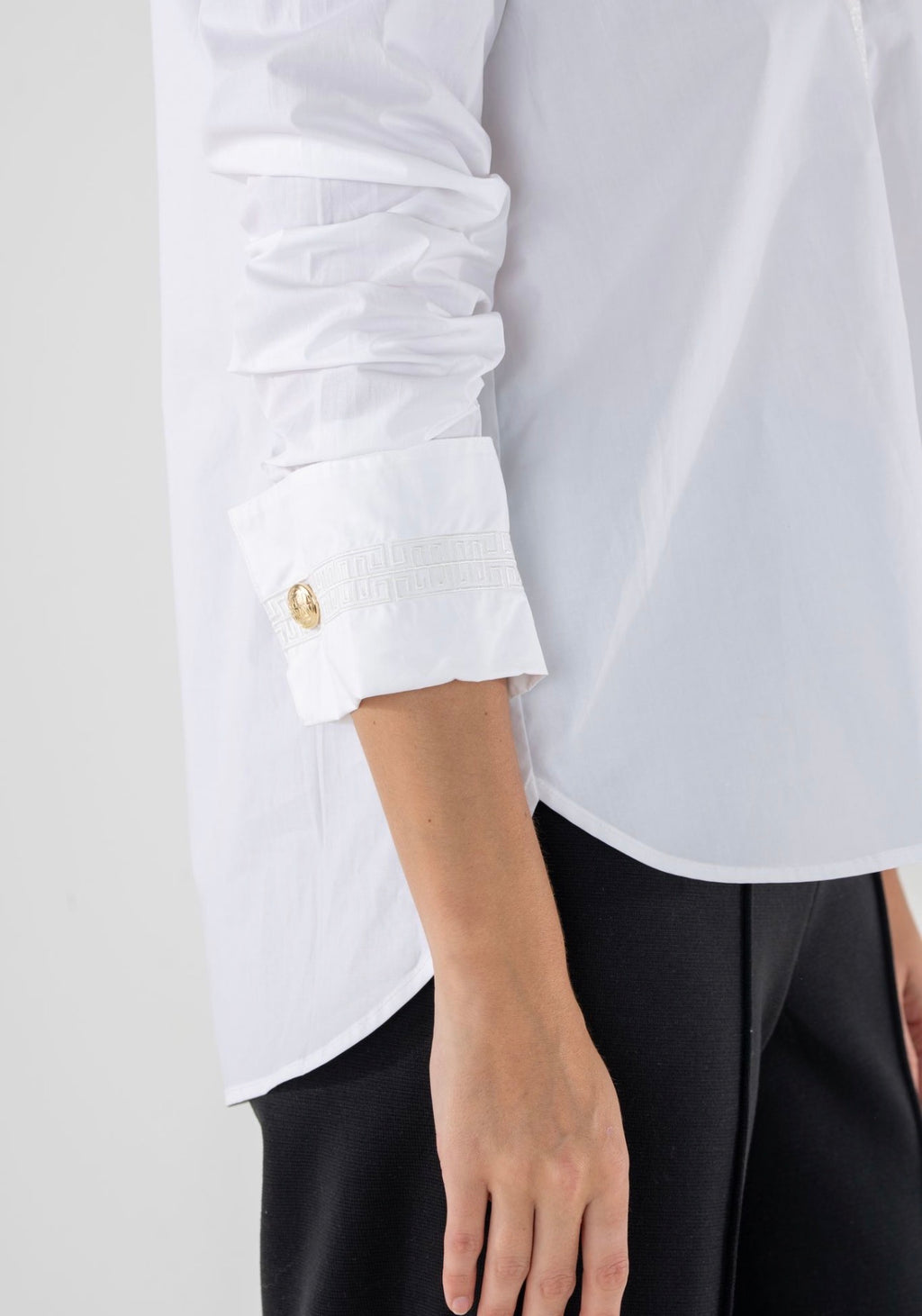 Classic Oxford Cotton Poplin Blouse