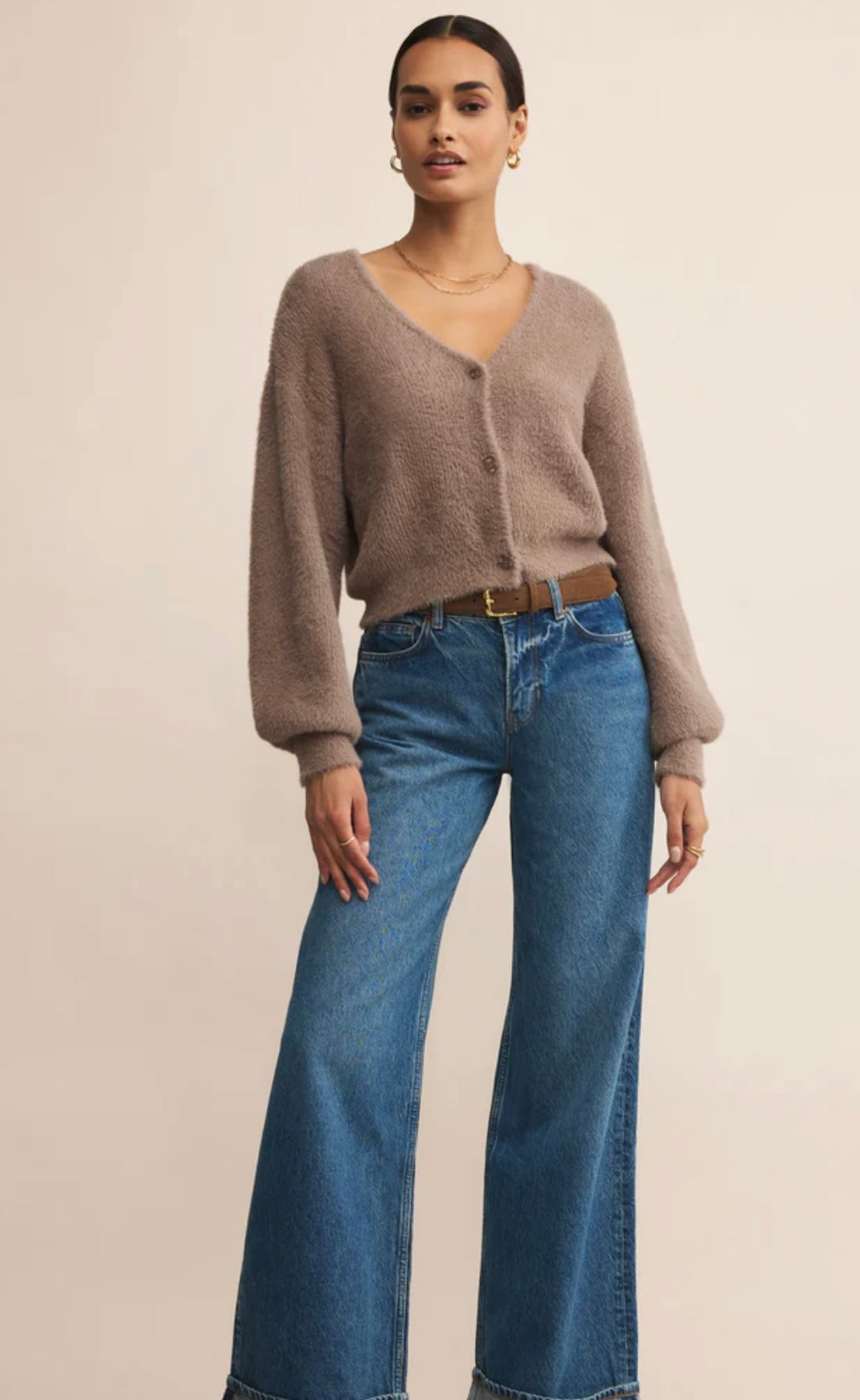 Sadira Fluffy Cardigan