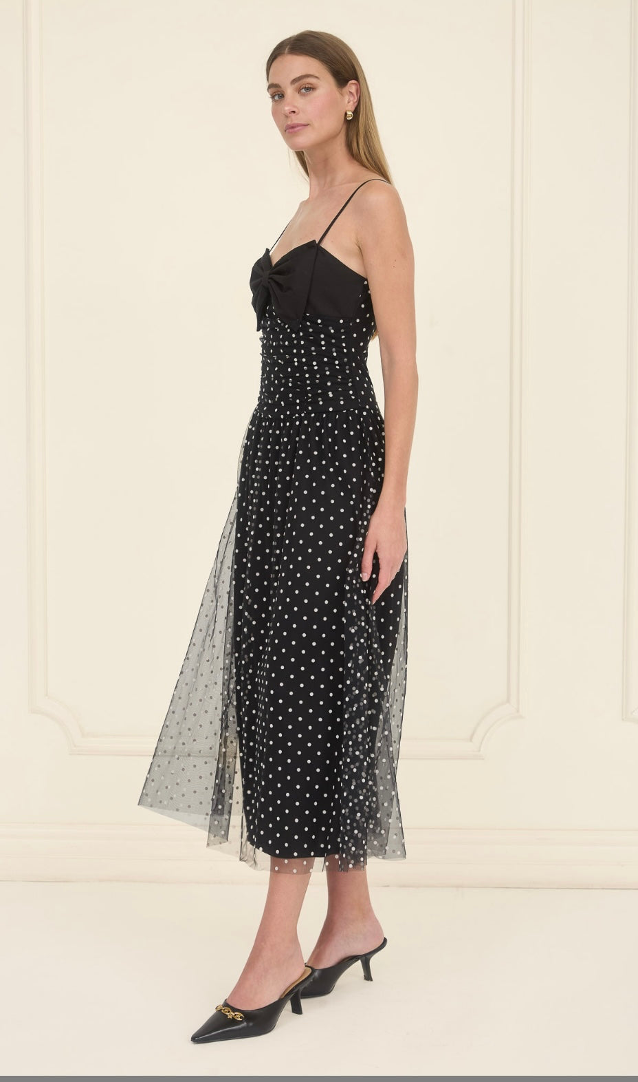 Polka Dot Bow Dress