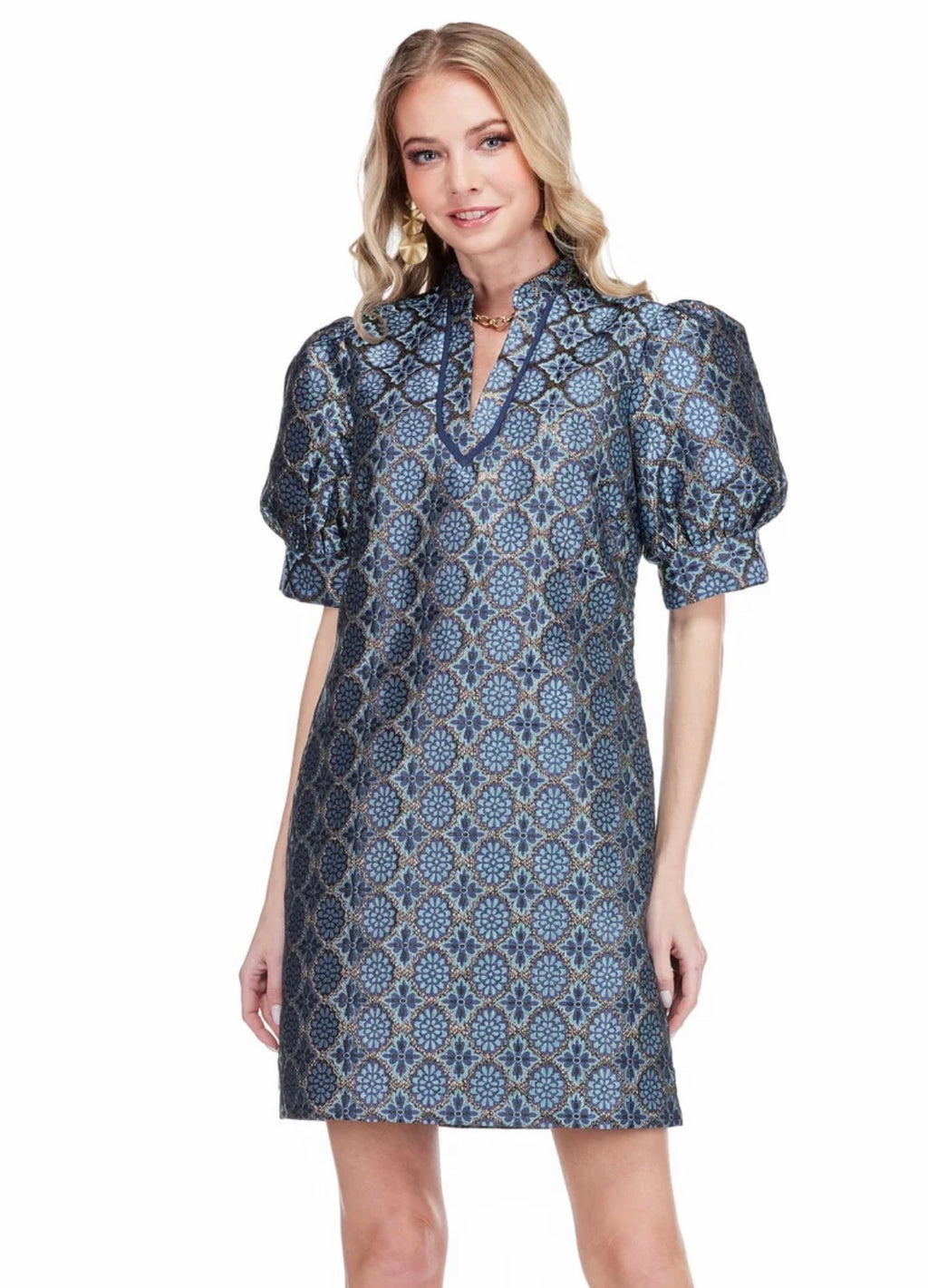 Gilded Trellis Dress